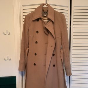 COPY - J. Crew Stadium Cloth Camel Coat